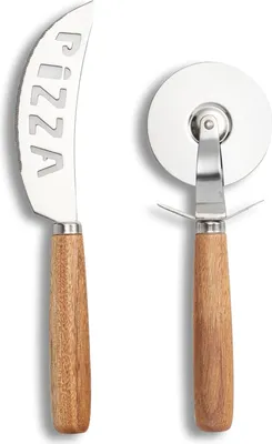 Immagine prodotto di ZELLER PRESENT Pizza-Schneide-Set 2-teilig 114321 4003368255927