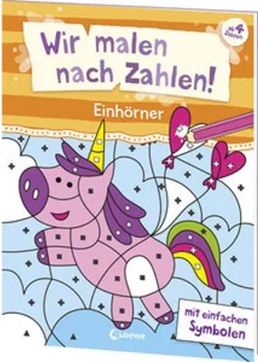 Image de Wir malen nach Zahlen! - Einhörner