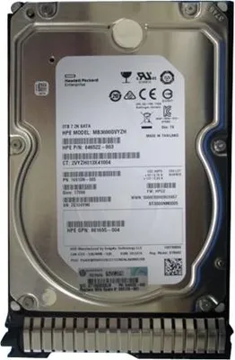 Produktbild von HPE Midline - Festplatte - 3 TB - Hot-swap - 3,5" LFF (8,9 cm LFF)
