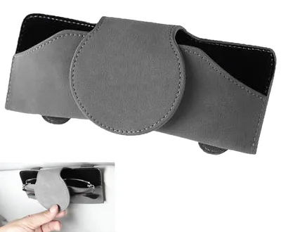 Produktbild von Brillenetui für Auto - Sonnenbrillenhalter für Sonnenblende