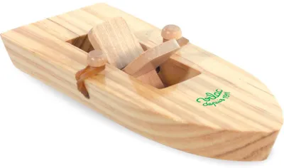 Immagine prodotto di Vilac Imbarcazione in legno con motore a gomito