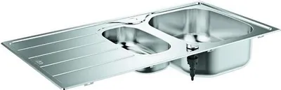 Image de Évier en acier inoxydable GROHE K200 500 x 965 mm 31564SD1