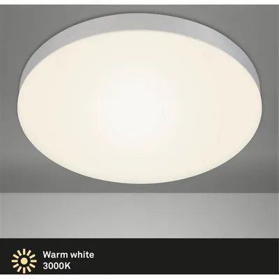 Produktbild von Briloner FLAME LED Deckenleuchte 24,5W Silberfarbig Warmweiss