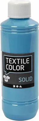Immagine prodotto di Textile Color Vernice tessile coprente - Blu turchese, 250ml