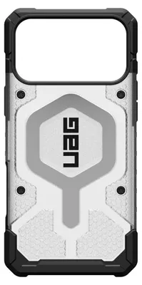 Productafbeelding van UAG Pathfinder Backcover MagSafe voor de Apple iPhone 17 Pro - Ice / Silver