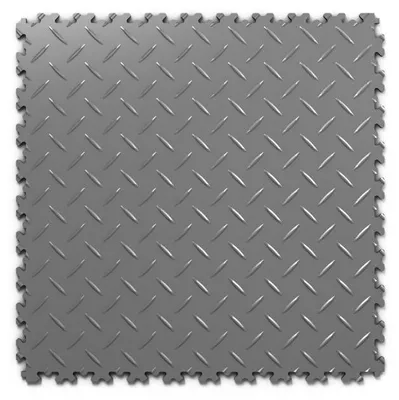 Produktbild von PVC-Bodenplatte Mosolut Machine Industrial, 7 mm, Diamant, Graphit