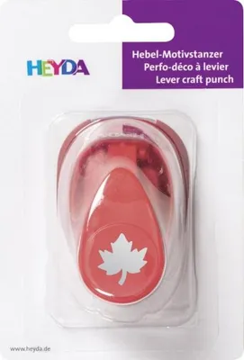 Obrázek produktu pro Heyda 203687426 Děrovačka s motivem malá "Javor"