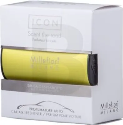 Produktbild von Sandalo Bergamotto-Millefiori-Autoduft „Classic“ Yellow Car Icon
