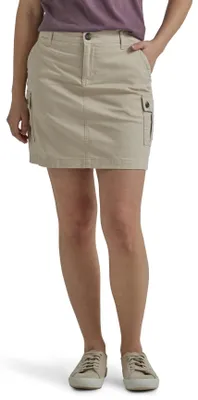 Produktbild von Lee Damen Ultra Lux-Komfort mit Flex-to-go-Cargo Skort, Pioneer Beige, 46