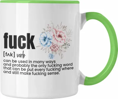Produktbild von Trendation - Lustige Tasse Erwachsener Humor Geschenk Sarkasmus Ironie Geschenkidee Lustiger Spruch (Grün)