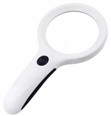Imagen del producto de Lupa de Lectura Gugita 4x con Luz LED y UV, Lente de 60 mm