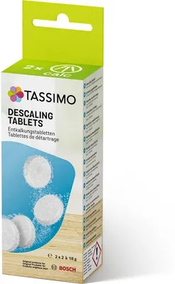 Produktbild von Bosch Entkalkungstabletten TCZ6004 4 Tabletten, Kaffeemaschine, Tablet, 4 Stück(e), 120 mm, 50 mm, 35 mm