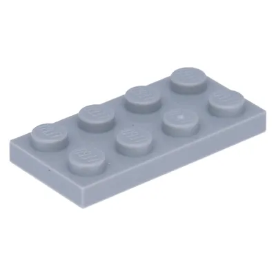 Produktbild von Lego® 1 Stück 3020 Platten Plates 2x4 Part Basic 1 Helles Bläuliches Grau