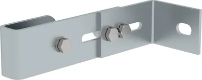 Immagine prodotto di Ancoraggio a parete regolabile in acciaio zincato 63250