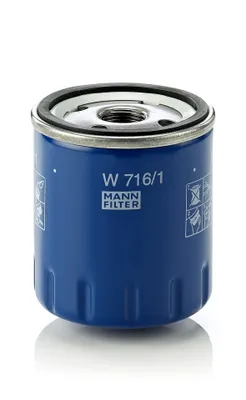 Produktbild von Ölfilter MANN-FILTER W 716/1 Anschraubfilter für TOYOTA ProAce Verso (MPY) für CITROËN Jumpy Kastenwagen (V)