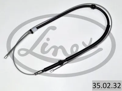 Produktbild von LINEX Handbremsseil 35.02.32 Rechts Links für RENAULT KANGOO Express (FW0/1) 1970/776mm