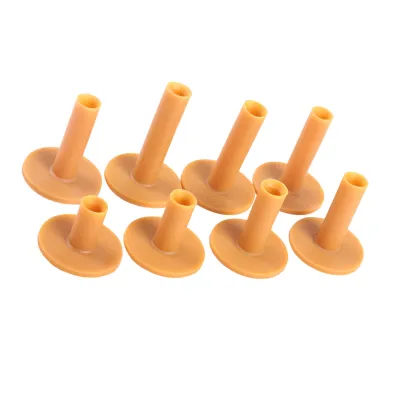 Produktbild von Golf Tees Set, 8 Gummitee mit verschiedenen Höhen, ideal für Trainingsübungen und Anfänger im Golfspielen