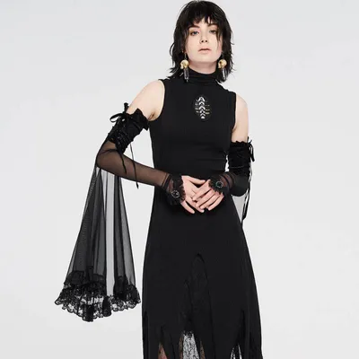 Produktbild von Punk Rave Spitze Ärmlinge - Madame Blavatsky L-XXL