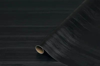 Obrázek produktu pro Samolepicí fólie dřevodekor Uni černá 67,5x150 cm