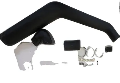 Produktbild von Schnorchelset, Verbesserter Luftstrom des Motors, Langlebiges UV-beständiges Design, Schwarz