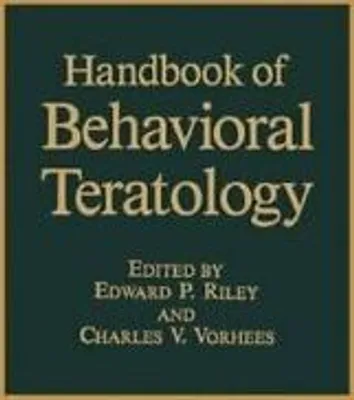 Produktbild von Handbook of Behavioral Teratology