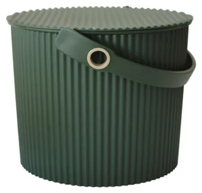 Produktbild von Hachiman garden tool bucket 8L Eimer  Dunkel grün