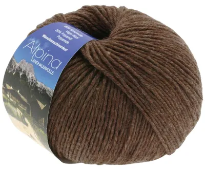 Produktbild von Lana Grossa - Alpina Landhauswolle 0003 dunkelbraun