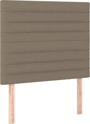 Produktbild von Kopfteil Taupe 90x5x118/128 cm Stoff