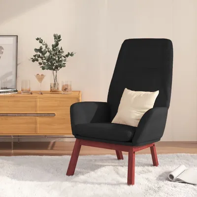 Obrázok produktu pre Obývací obchod ležadlo čierna látka