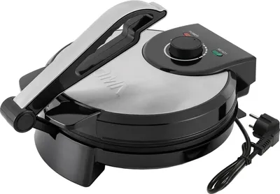 Obrázek produktu pro BM-926 Elektrický lis na palačinky/tortilly, 1200 W, 220 V, černý, na placky, naan a omelety