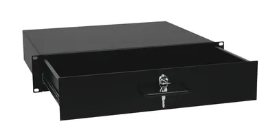 Produktbild von OMNITRONIC Rackschublade mit Schloss 2HE