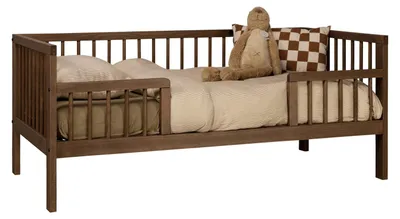 Produktbild von Bopita Mara Kleinkinderbett – 70 x 140 cm – Walnut
