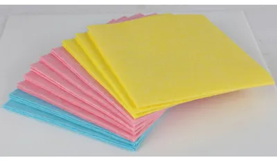 Produktbild von 24er Set Haushalts Allzwecktuch 10er 38x38 cm saugstark hygienisch kochfest – Reinigungstücher für Küche Bad und Haushalt langlebig und vielseitig