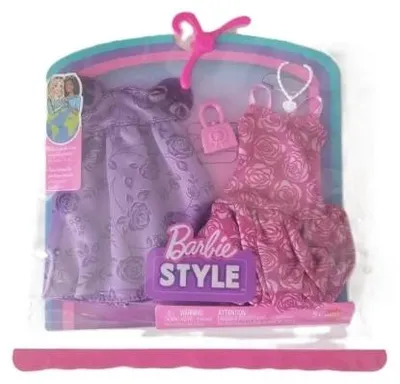 Produktbild von Barbie Style Fashions, Puppen-Kleiderset, 3 Jahr(e)