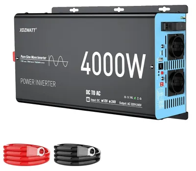 Obrázok produktu pre Menič, menovitý výkon 4000 W, špičkový výkon 8000 W, 12 V, 4000 W (8000 W špička)