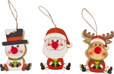 Produktbild von abc HOME | Weihnachtsdeko | LED`s | 3er Set | batteriebetrieben