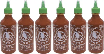 Produktbild von 6er-Pack FLYING GOOSE Sriracha (6x 455ml) | scharfe Chilisauce | Hot Chilli Sauce