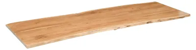 Produktbild von Tischplatte Baumkante Akazie Eiche 200 x 60 cm CURT