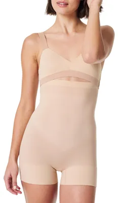 Produktbild von SPANX Power High-Waisted Shorty Soft Nude
