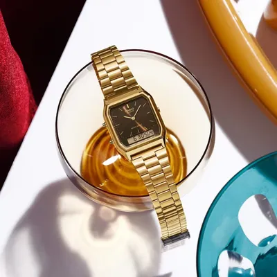 Obrázok produktu pre Casio - AQ-230GA-5AMQYES - Náramkové hodinky - Uni - Quartz - Edgy