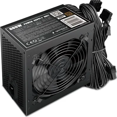 Produktbild von GEMBIRD Gembird CCC-PSU80P-BBP-600 Netzteil 600 W 24-pin ATX ATX Schwarz