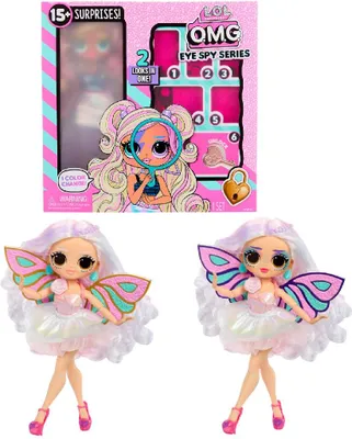 Zdjęcie produktu dla L.O.L. Surprise! OMG Eye Spy - Fairy, Lalka modowa, Damski, 4 lat(a), Chłopak, dziewczyna, Wielobarwny
