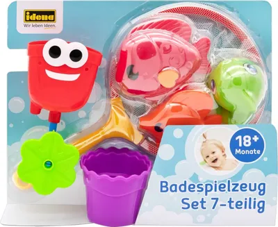 Produktbild von Idena 40615 - Badespielzeug-Set 7-teilig