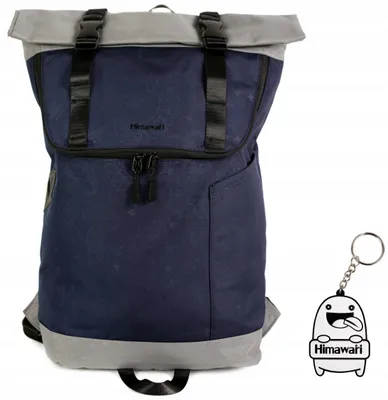 Produktbild von Himawari Roller XL Blau Rucksack geräumig