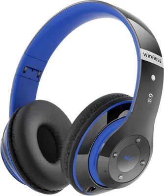 Produktbild von Over Ear Kopfhörer mit 6 Equalizer-Modi, 65 Stunden, mit integriertem HD-Mikrofon, FM, SD/TF für unterwegs, auf Reisen 6 Soundmodi mit Hi-Fi-Stereo