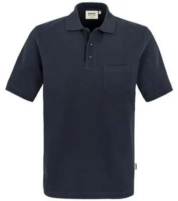 Produktbild von HAKRO Hakro Herren Pocket-Poloshirt Top #802 Gr. 3XL tinte