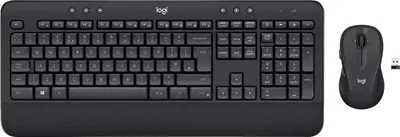 Produktbild von Logitech MK545 erweiterte drahtlose Tastatur und Maus, QWERTZ-Layout