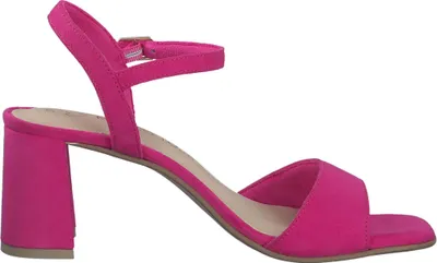 Produktbild von MARCO TOZZI Damen Sandale Blockabsatz klassisches Design Schnalle 2-28333-42, Größe:39 EU, Farbe:Pink