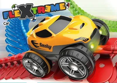 Image de Smoby FleXtreme Véhicule Voiture de course jaune