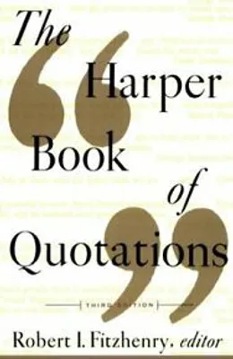 Zdjęcie produktu dla Harper Book of Quotations Revised Edition, The